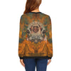 PUG LIFE All Over Print Crewneck Sweatshirt for Women