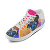 Pug Watercolor Women's Chukka Canvas Shoes