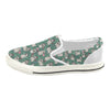 Green Pug Women's Slip-on Canvas Shoes