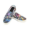 Beerus vs goku Women's Unusual Slip-on Canvas Shoes