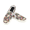 Pugs of spring floral Men's Slip-on Canvas Shoes