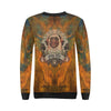 PUG LIFE All Over Print Crewneck Sweatshirt for Women