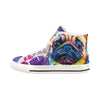 Pug flower Vancouver H Women's Canvas Shoes