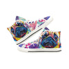 Pug flower Vancouver H Women's Canvas Shoes