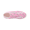 Pug pink cute Vancouver H Women's Canvas Shoes