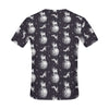 Pug space-01 All Over Print T-Shirt for Men (USA Size)