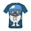 PUG ASTRONOUT All Over Print T-Shirt for Men (USA Size)