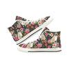 Pugs of spring floral Vancouver H Men's Canvas Shoes