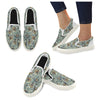 Pug swiming Men's Slip-on Canvas Shoes