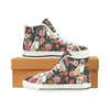 Pugs of spring floral Vancouver H Men's Canvas Shoes