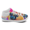 Pug Watercolor Women's Chukka Canvas Shoes